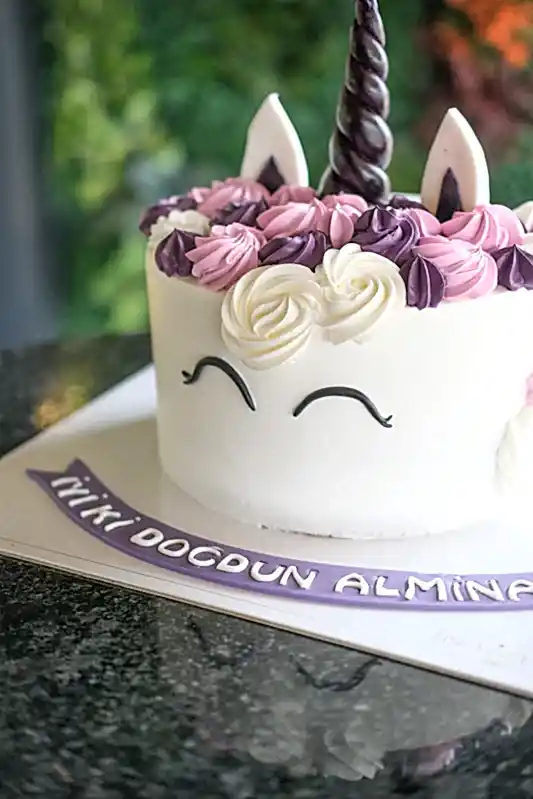 Butik Şeker Hamursuz Unicorn Pasta