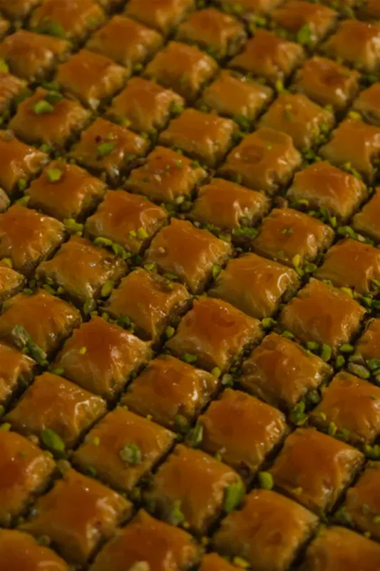 Mini Baklava Fıstıklı