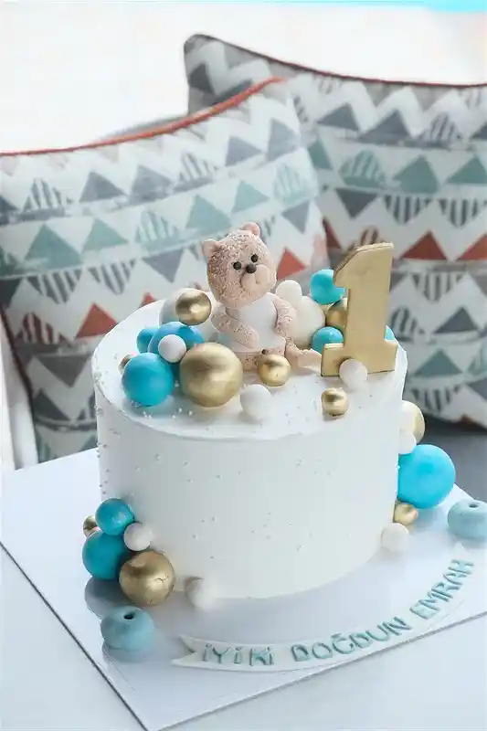 Butik Ayıcık Balonlar Pasta