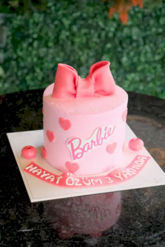 Butik Pembe Prenses Kurdele Pasta