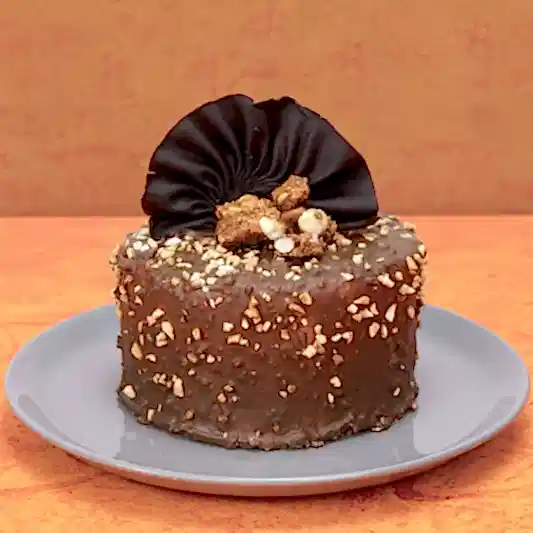 4-6 Kiilik Krokan Çikolata Pasta Çikolata