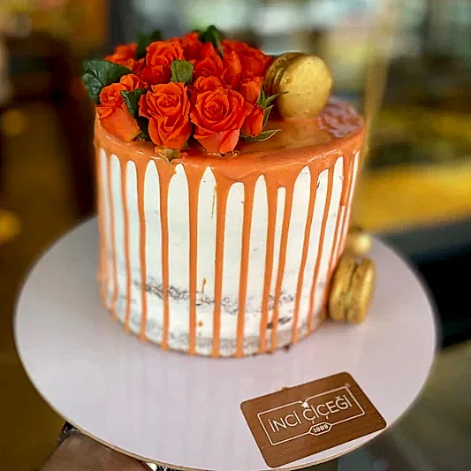 Butik Naked Turuncu Güllü